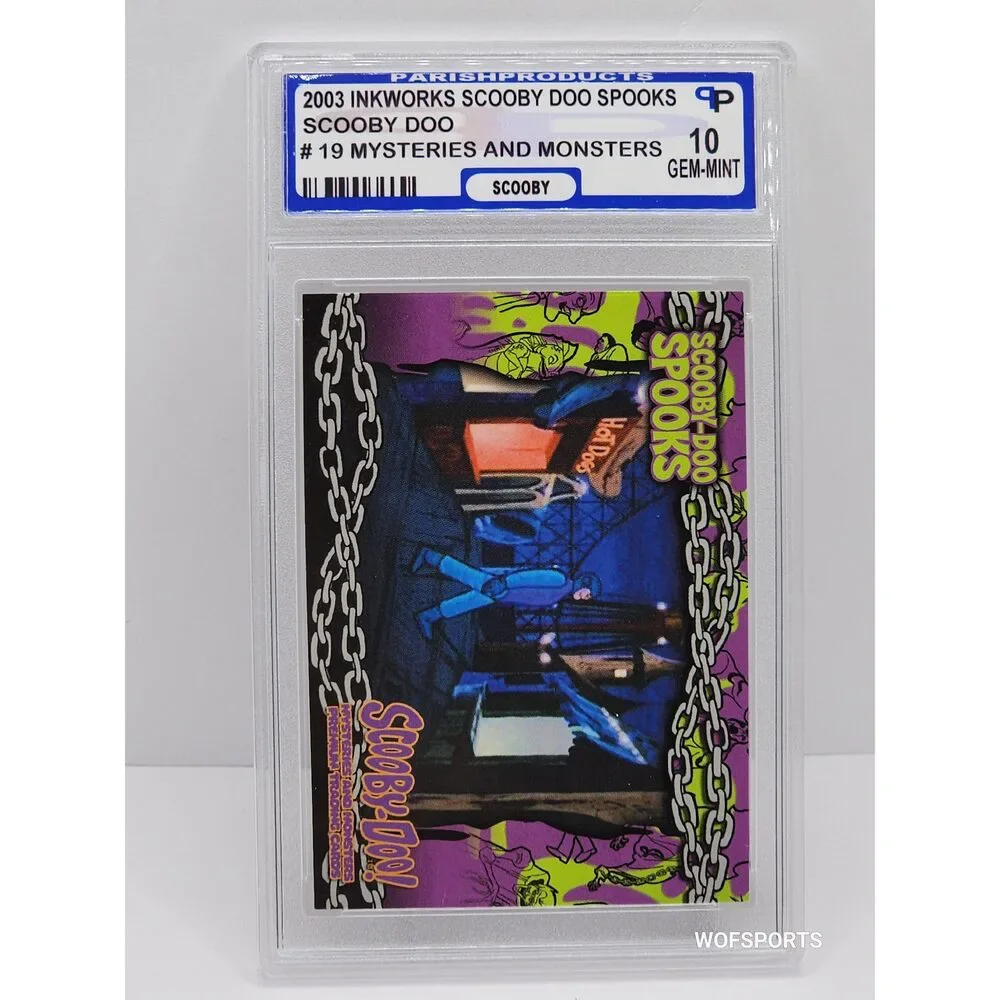2003 Inkworks Scooby-Doo Mysteries & Monsters Charlie the Robot Trading Card NWT